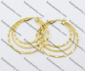 Stainless Steel Earring KJE051004