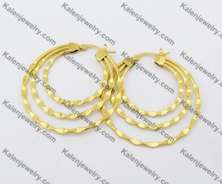 Stainless Steel Earring KJE051008