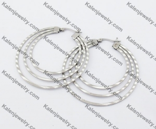 Stainless Steel Earring KJE051038