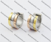 Stainless Steel Cutting Earring KJE051046