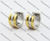 Stainless Steel Cutting Earring KJE051048