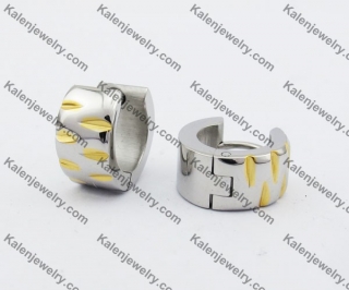 Stainless Steel Cutting Earring KJE051051