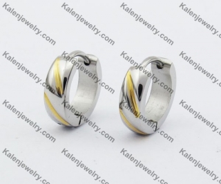 Stainless Steel Cutting Earring KJE051053