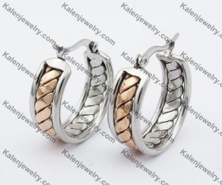 Stainless Steel Cutting Earring KJE051061