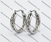 Stainless Steel Cutting Earring KJE051064