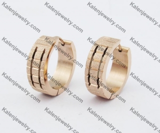 Stainless Steel Cutting Earring KJE051066