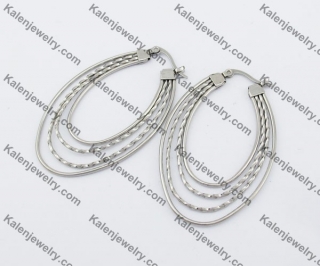 Stainless Steel Cutting Earring KJE051075