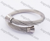 Stainless Steel Wire Bangle KJB4500085