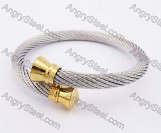 Stainless Steel Wire Bangle KJB4500086