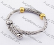 Stainless Steel Wire Bangle KJB4500087