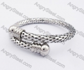 Stainless Steel Wire Bangle KJB4500093