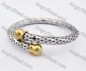 Stainless Steel Wire Bangle KJB4500094