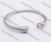 Stainless Steel Wire Bangle KJB4500096