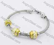 Stainless Steel Wire Bangle KJB4500104