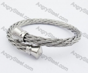 Stainless Steel Wire Bangle KJB4500108