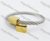 Stainless Steel Wire Bangle KJB4500123