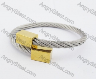 Stainless Steel Wire Bangle KJB4500123