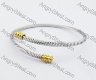 Stainless Steel Wire Bangle KJB4500125