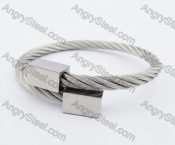 Stainless Steel Wire Bangle KJB4500124