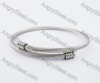 Stainless Steel Wire Bangle KJB4500127