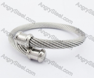 Stainless Steel Wire Bangle KJB4500154