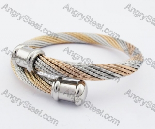 Stainless Steel Wire Bangle KJB4500156