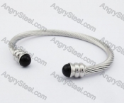 Stainless Steel Wire Bangle KJB4500160