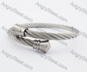 Stainless Steel Wire Bangle KJB4500070