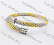 Stainless Steel Wire Bangle KJB4500071