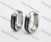 Stainless Steel Stone Earring KJE320182