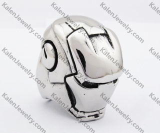 Stainless Steel Super Iron Hero Ring KJR350179