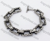 Stainless Steel Skull Bracelet KJB170145