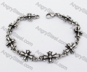 Stainless Steel Skull Bracelet KJB170151