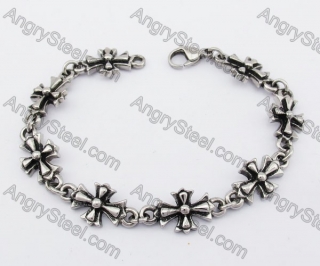 Stainless Steel Skull Bracelet KJB170151