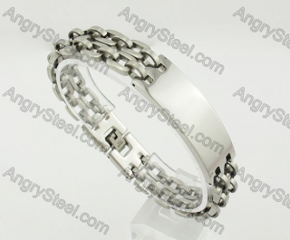 Stainless Steel Skull Bracelet KJB550001