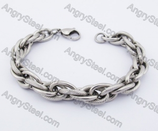 Stainless Steel Skull Bracelet  KJB550016