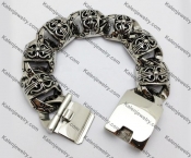 Stainless Steel Skull Bracelet  KJB550018