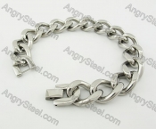 Stainless Steel Skull Bracelet  KJB550036