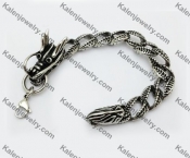 Stainless Steel Skull Bracelet KJB550068