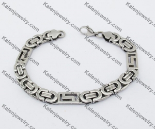 Stainless Steel Stamping Bracelet KJB440014