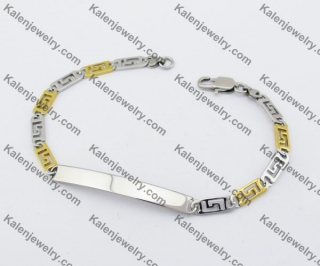 Stainless Steel Stamping Bracelet  KJB440027