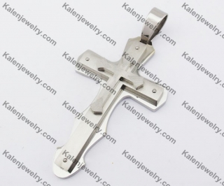 Stainless Steel Cross Pendant KJP190109