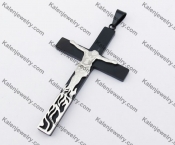 Stainless Steel Cross Pendant KJP190125