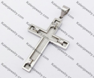 Stainless Steel Cross Pendant KJP190127