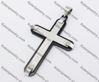 Stainless Steel Cross Pendant KJP190128