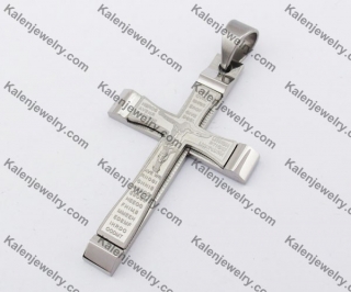 Stainless Steel Cross Pendant KJP190131