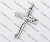 Stainless Steel Cross Pendant KJP190138