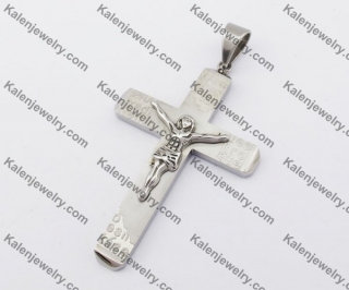 Stainless Steel Jesus Cross PendantKJP190144