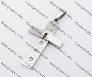 Stainless Steel Cross Pendant KJP190161