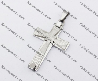 Stainless Steel Cross Pendant KJP190170